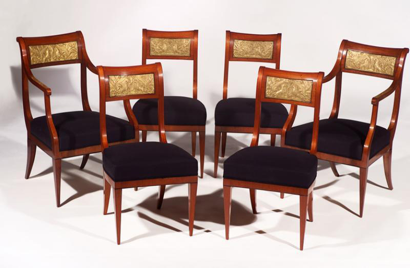 Biedermeier-Chair-Set